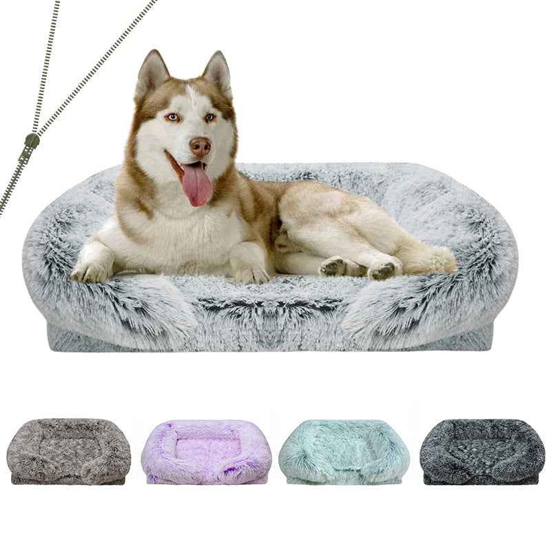 Washable Square Pet Bed