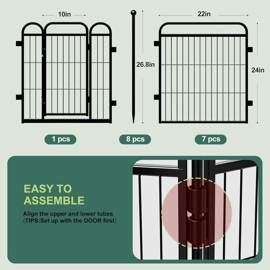 Gardner Pet Fence Indoor And Outdoor - TailTidePet