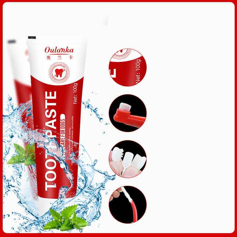 Pet Toothbrush Set - Dog & Cat Dental Care Kit