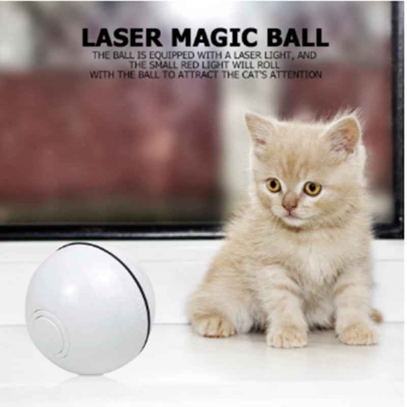 Pet LED Infrared Laser Balls