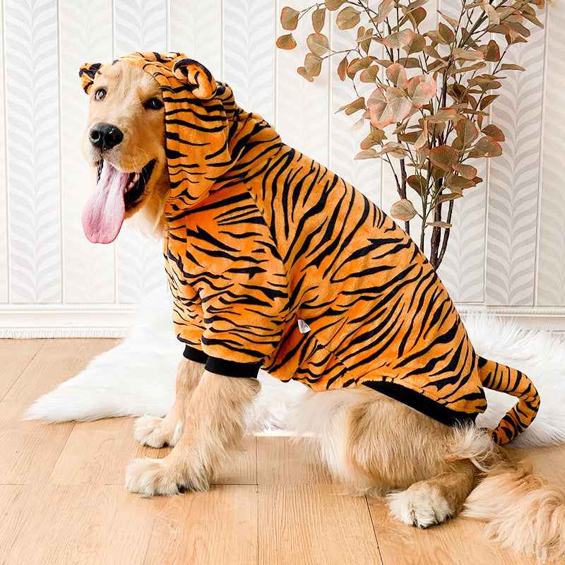 Tiger Color Pet Costume