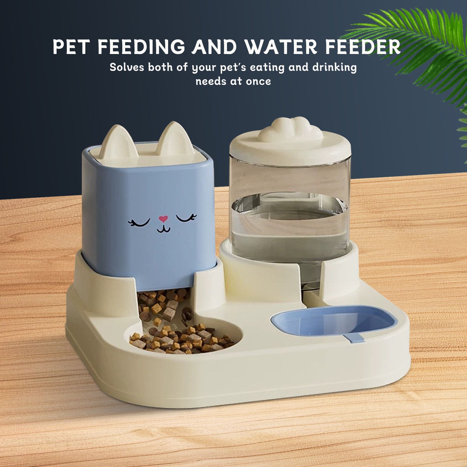 Super Cute Appearance Pet Feeding And Drinking Device - TailTidePet