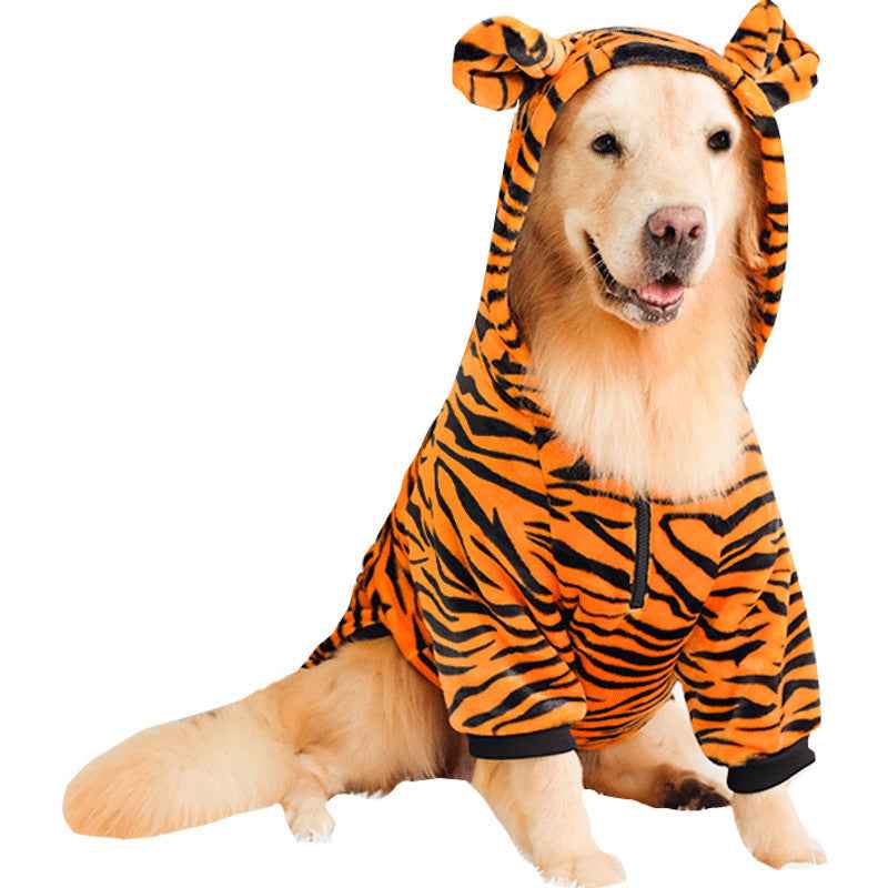 Tiger Color Pet Costume