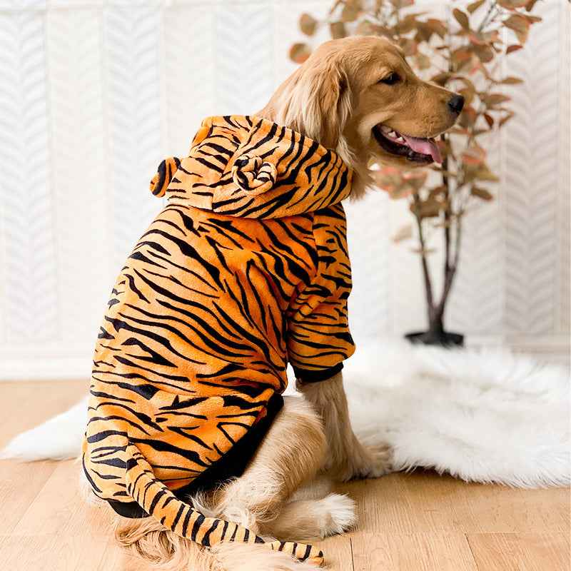 Tiger Color Pet Costume