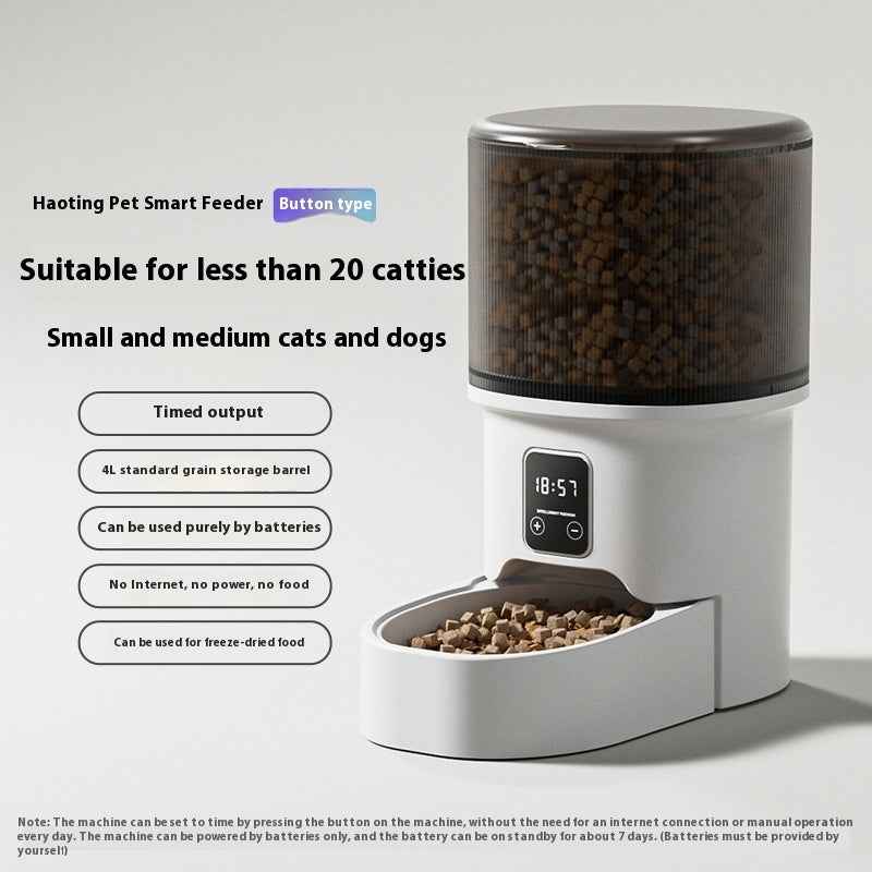 PET  Automatic Pet Feeder 4L