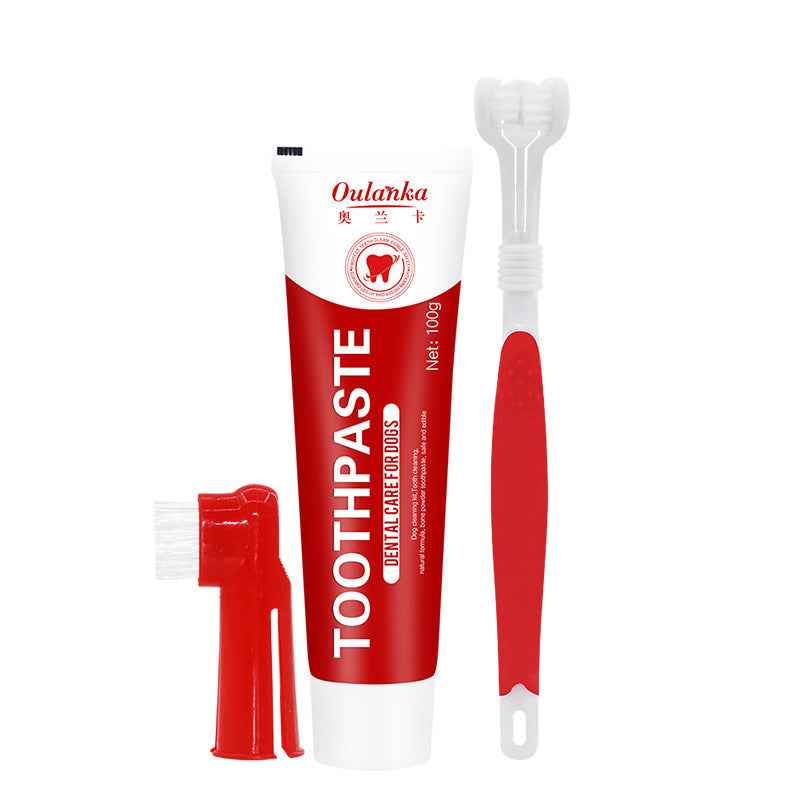 Pet Toothbrush Set - Dog & Cat Dental Care Kit