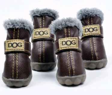 Dog Thick Snow Boots for Winter