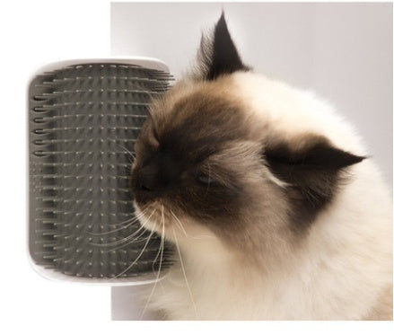 Cat Self-Grooming Wall Brush - TailTidePet