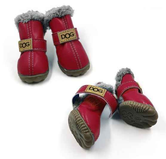Dog Thick Snow Boots for Winter
