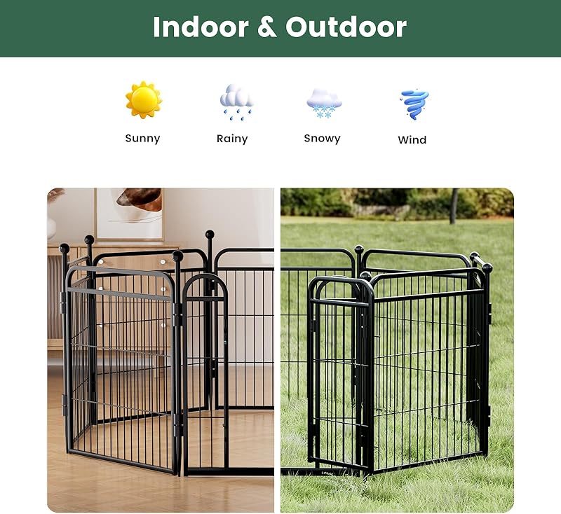 Gardner Pet Fence Indoor And Outdoor - TailTidePet