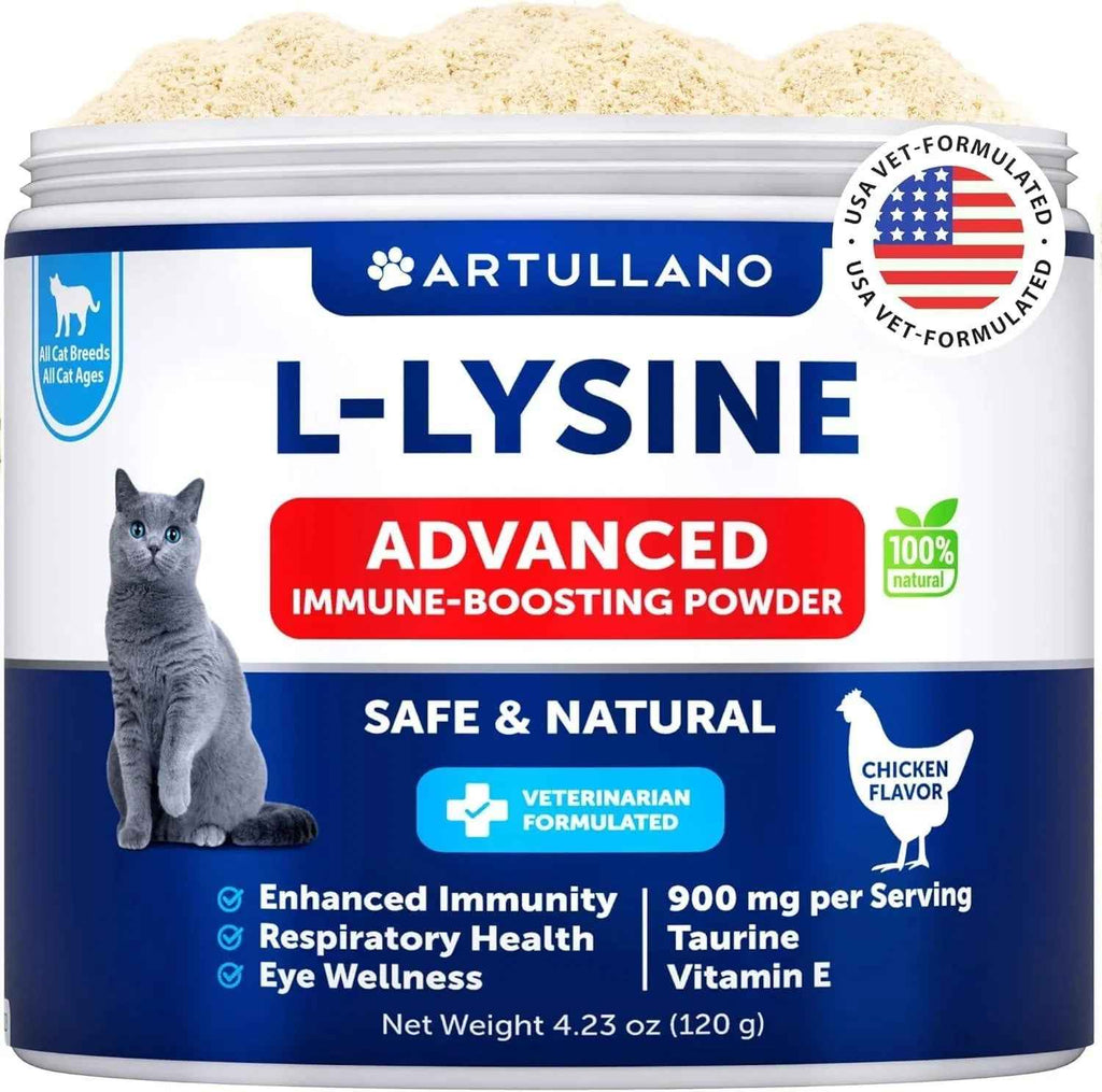 Cats Lysine Powder Supplement 900mg