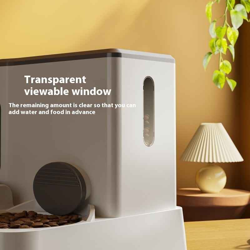 Cat Automatic  Feeder Water Dispenser