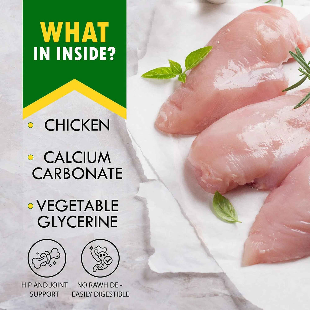 Dog Calcium Wrapped Chicken Bones