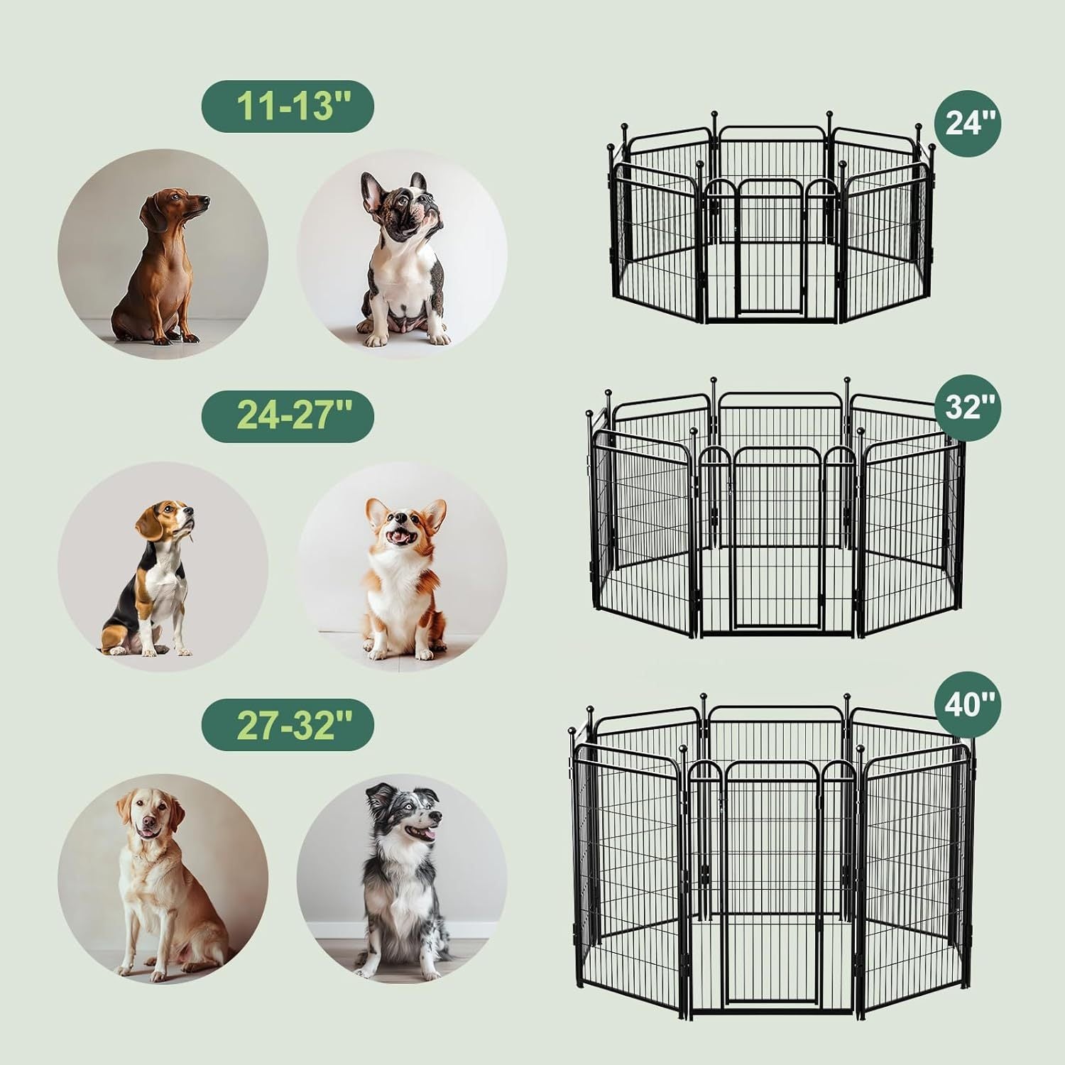 Gardner Pet Fence Indoor And Outdoor - TailTidePet