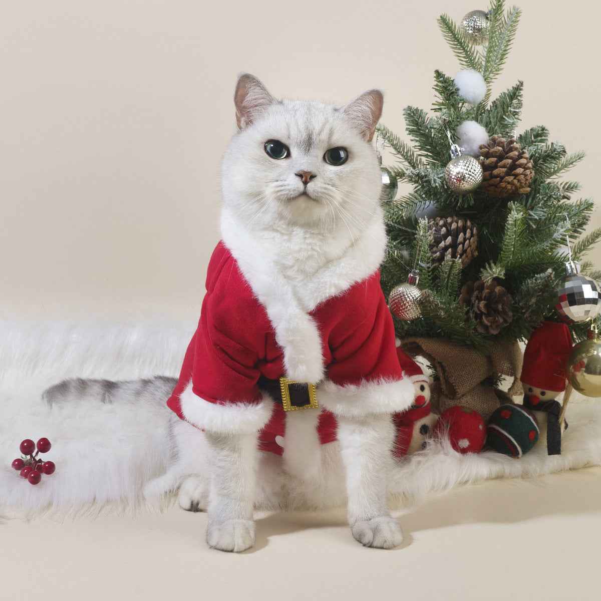 Christmas Pet Cat Clothes
