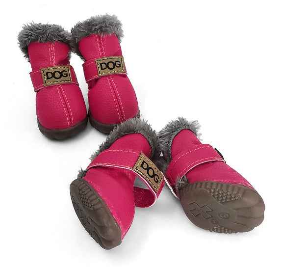 Dog Thick Snow Boots for Winter